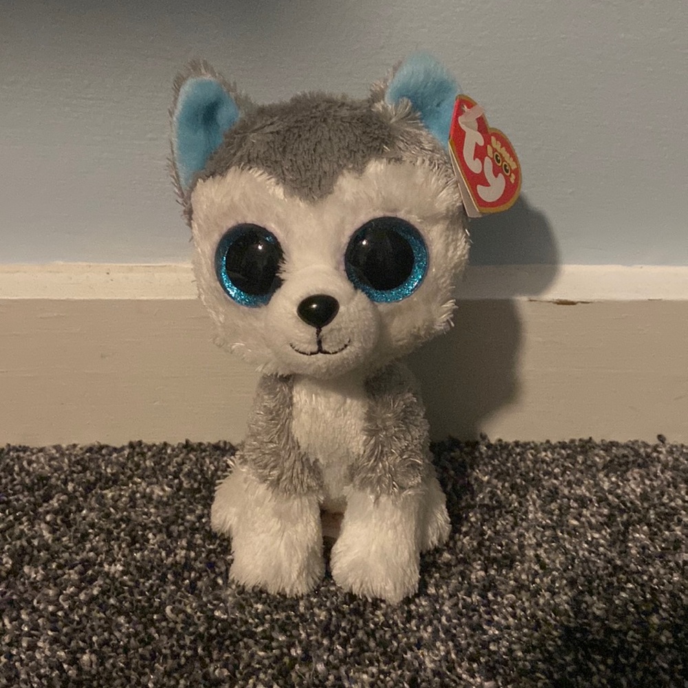RARE- Slush the Husky Beanie Boo